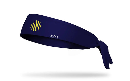 Nashville SC: Logo Navy Flex Tie Headband