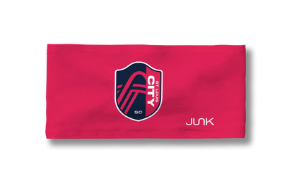 St. Louis CITY SC: Logo Red Big Bang Lite Headband
