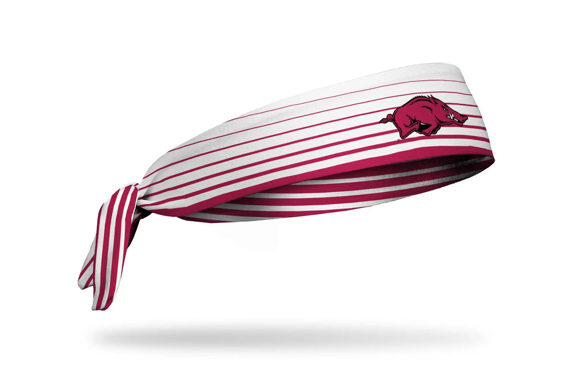 University of Arkansas: Gradient Stripe Flex Tie Headband