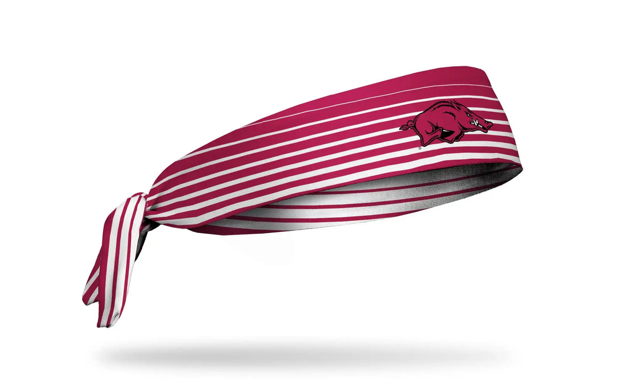 University of Arkansas: Gradient Stripe Flex Tie Headband
