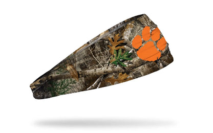 Clemson Tigers: Realtree Edge Logo Big Bang Lite Headband