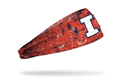 University of Illinois: Splatter Big Bang Lite Headband
