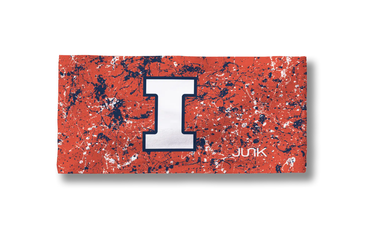 University of Illinois: Splatter Big Bang Lite Headband