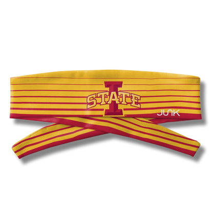 Iowa State University: Gradient Stripe Flex Tie Headband