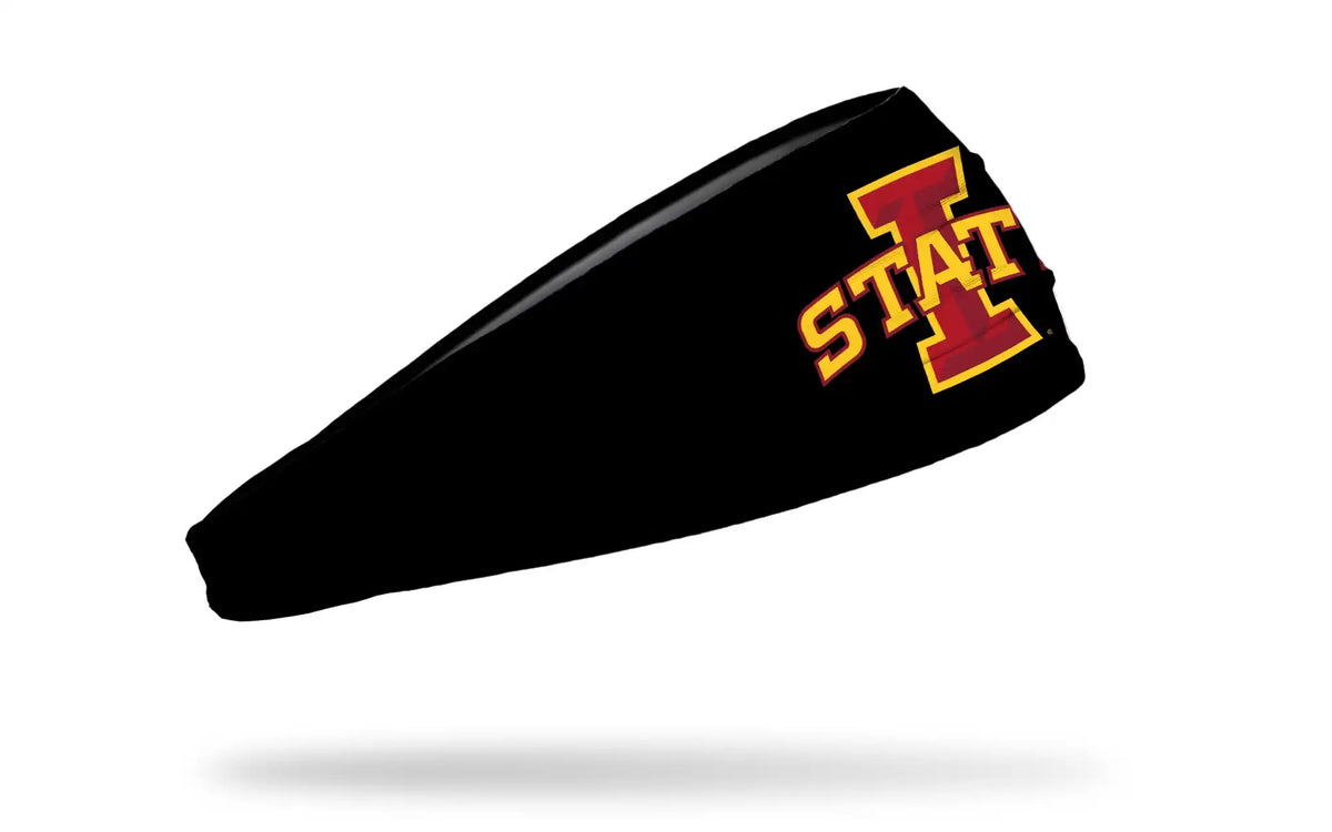 Iowa State University: Logo Black Big Bang Lite Headband