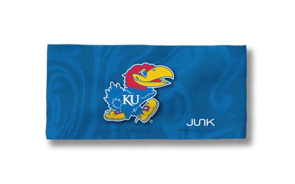 University of Kansas: Jersey Logo Blue Big Bang Lite Headband
