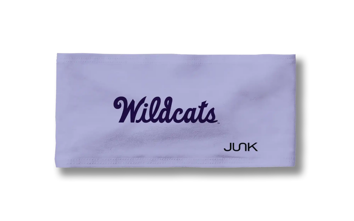Kansas State University: Lilac Script Big Bang Lite Headband