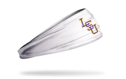 Louisiana State University: LSU Baseball White Big Bang Lite Headband