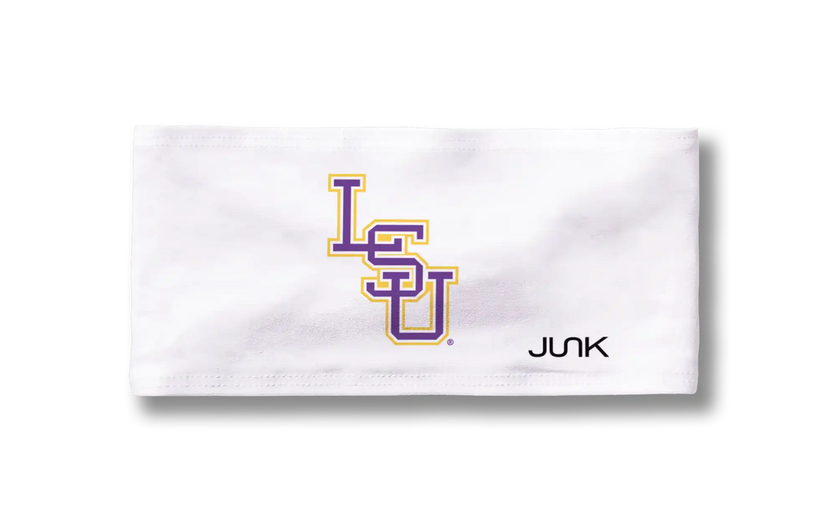 Louisiana State University: LSU Baseball White Big Bang Lite Headband