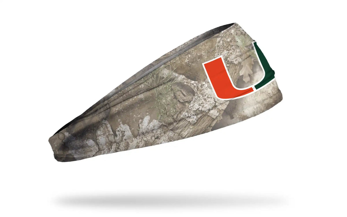 University of Miami: Realtree Faded APX Big Bang Lite Headband