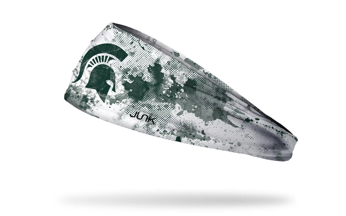 Michigan State University: Grunge White Big Bang Lite Headband
