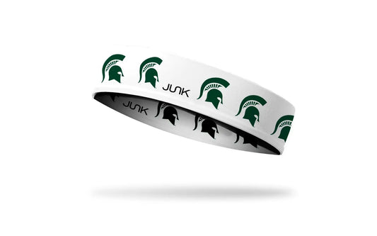 Michigan State University: Logo White Baller Headband
