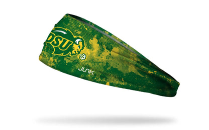 North Dakota State University: Grunge Green Big Bang Lite Headband