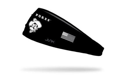 Oklahoma State University: Blackout Big Bang Lite Headband