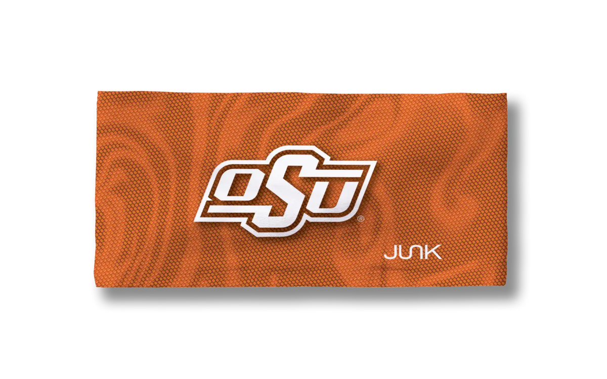 Oklahoma State University: Jersey Logo Orange Big Bang Lite Headband