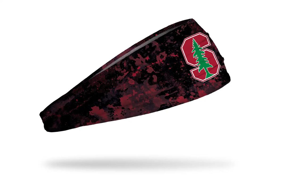 Stanford University: Grunge Black Big Bang Lite Headband