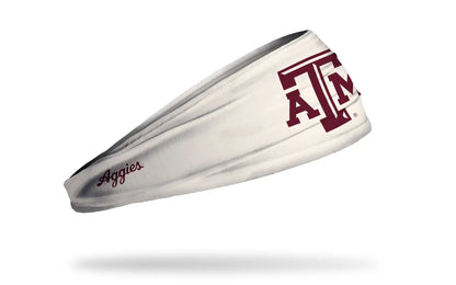 Texas A&M University: Cream Big Bang Lite Headband