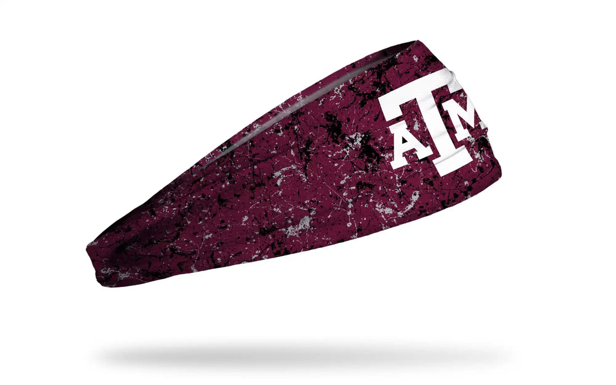 Texas A&M University: Splatter Maroon Big Bang Lite Headband
