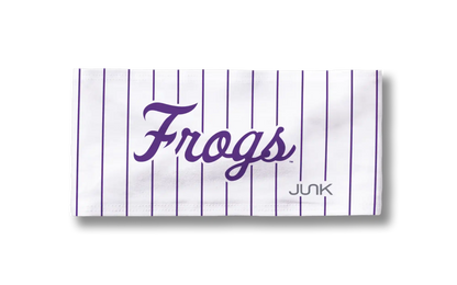 TCU: Frogs Script Pinstripe Big Bang Lite Headband