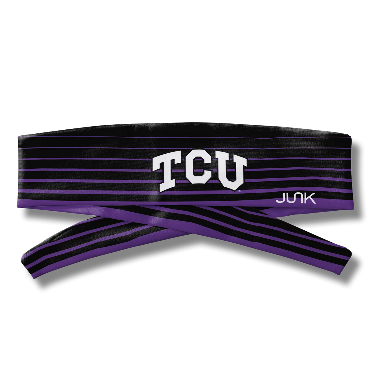 TCU: Gradient Stripe Flex Tie Headband