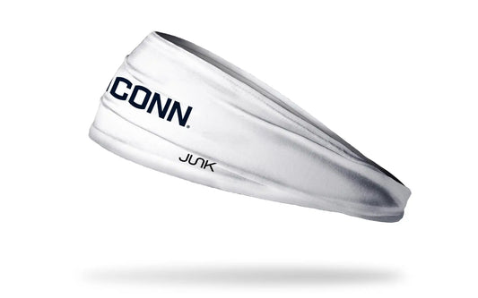 University of Connecticut: White Logo Big Bang Lite Headband