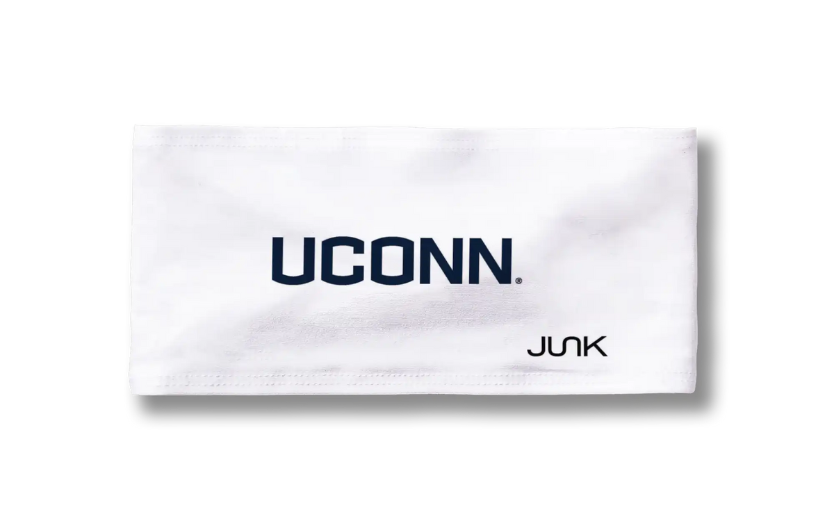 University of Connecticut: White Logo Big Bang Lite Headband