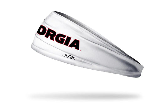 University of Georgia: Wordmark White Big Bang Lite Headband