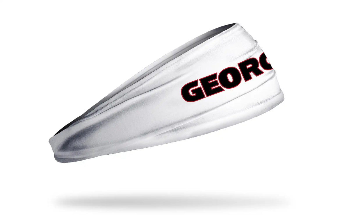 University of Georgia: Wordmark White Big Bang Lite Headband