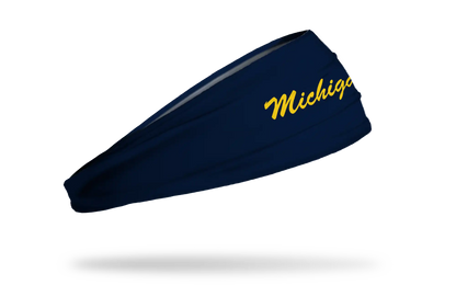 University of Michigan: Script Big Bang Lite Headband
