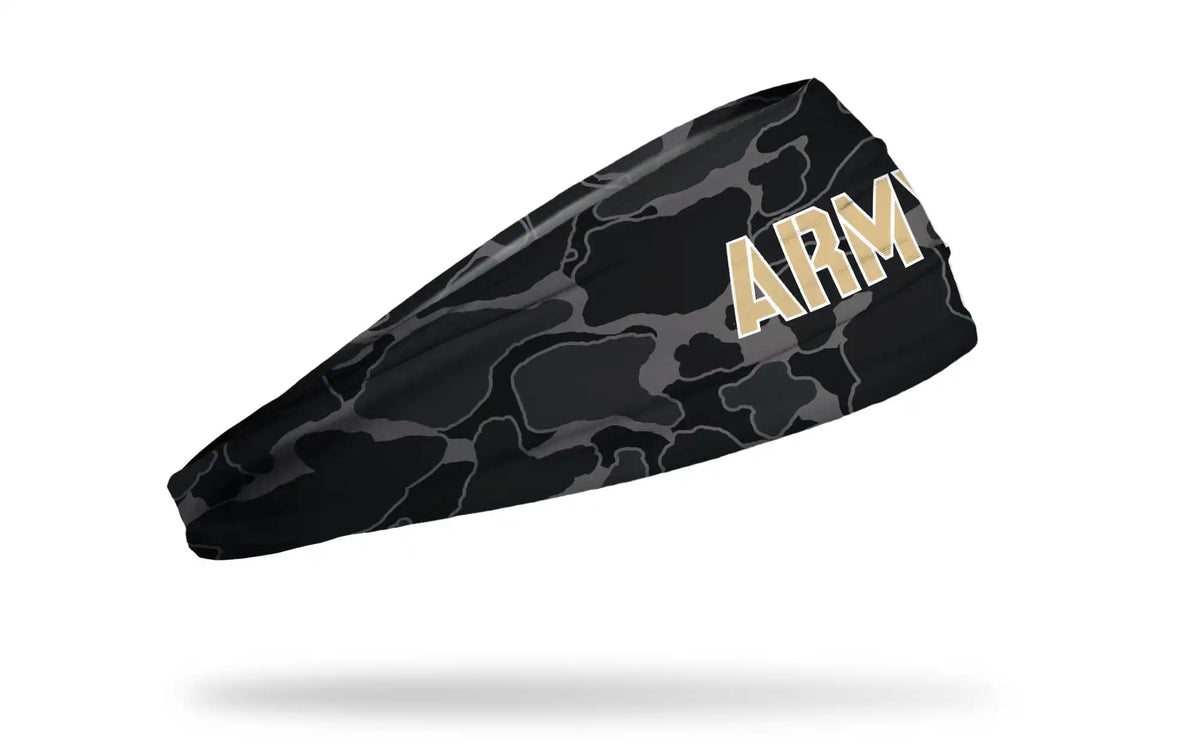 Army Black Knights: Camo Black Big Bang Lite Headband