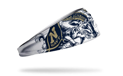 Navy Midshipmen: Bill the Goat Big Bang Lite Headband