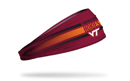 Virginia Tech University: Faded Stripe Big Bang Lite Headband
