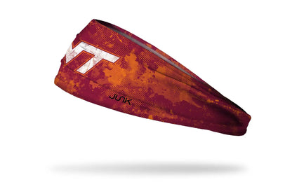 Virginia Tech: Grunge Maroon Big Bang Lite Headband
