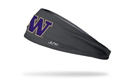 University of Washington: Logo Gray Big Bang Lite Headband