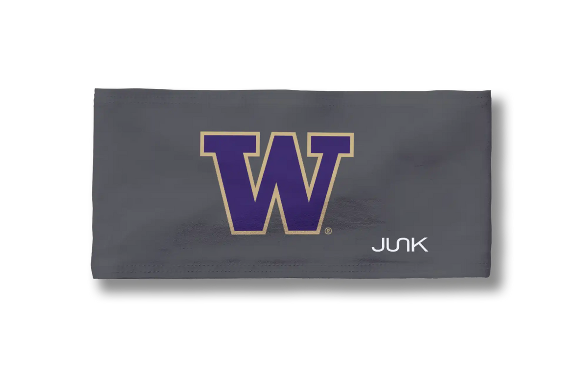 University of Washington: Logo Gray Big Bang Lite Headband