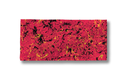 Red Gold Black Splatter Big Bang Lite Headband