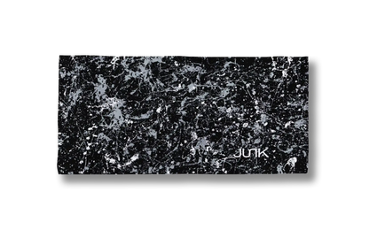 Black Silver Splatter Big Bang Lite Headband