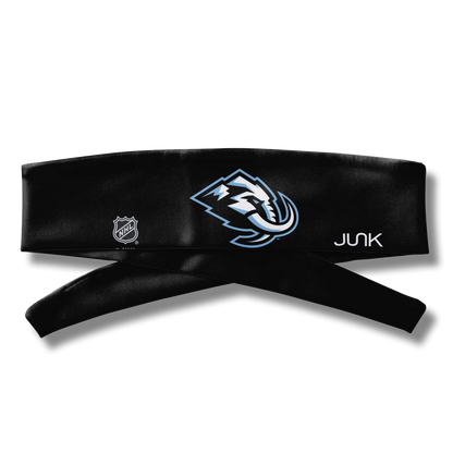Utah Mammoth: Logo Black Flex Tie Headband