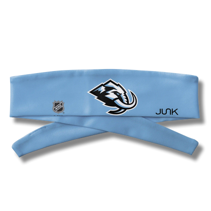 Utah Mammoth: Logo Blue Flex Tie Headband