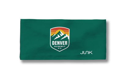 Denver Summit FC: Logo Green Big Bang Lite Headband
