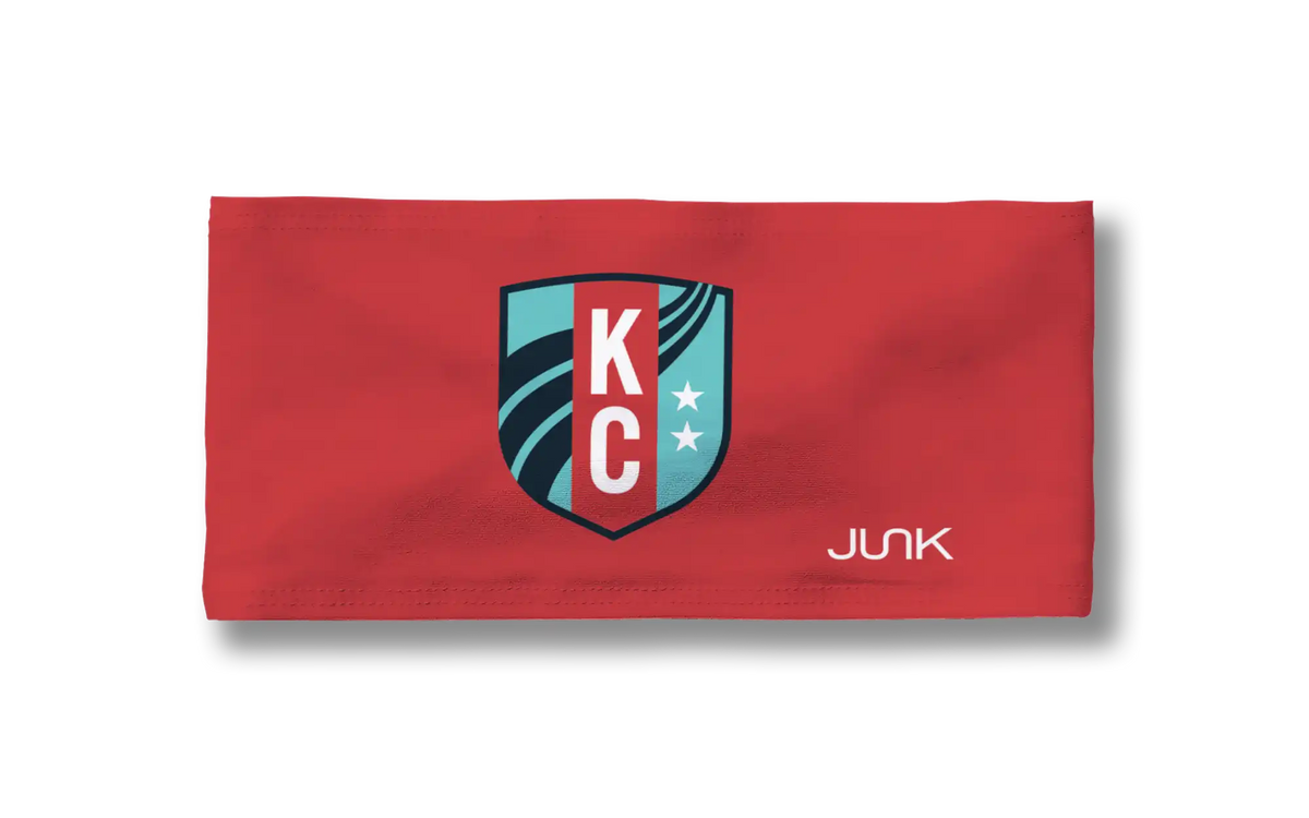 KC Current: Solid Red Big Bang Lite Headband