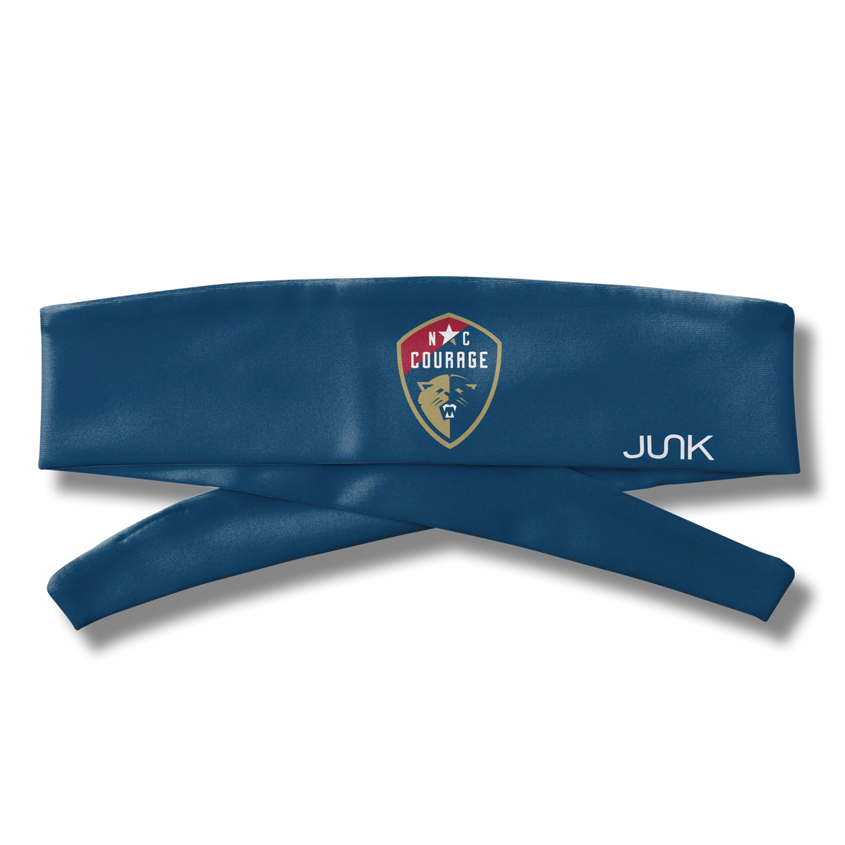 North Carolina Courage: Logo Navy Flex Tie Headband