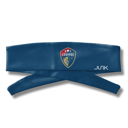 North Carolina Courage: Logo Navy Flex Tie Headband