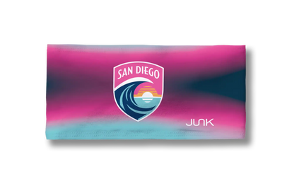 San Diego Wave: Textured Gradient Big Bang Lite Headband
