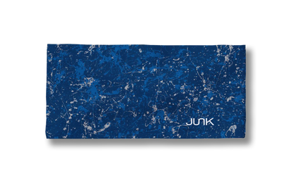 Navy Blue Gray Splatter Big Bang Lite Headband