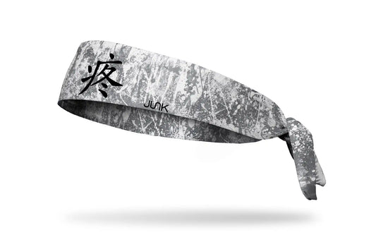 Pain Symbol Flex Tie Headband