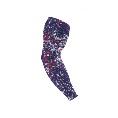 Patriotic Paint Splatter Arm Sleeve