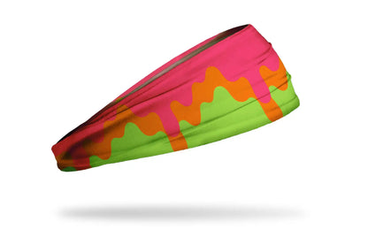 Rainbow Sherbert Drip Big Bang Lite Headband