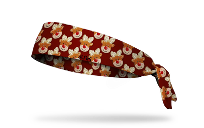 Reindeer Snacks Flex Tie Headband