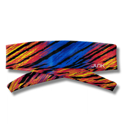Saja Stripes Flex Tie Headband